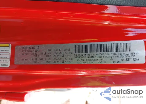 2019 Jeep Wrangler Unlimited Sport S 4X4 z USA, uszkodzony, nr VIN 1C4HJXDG2KW536805